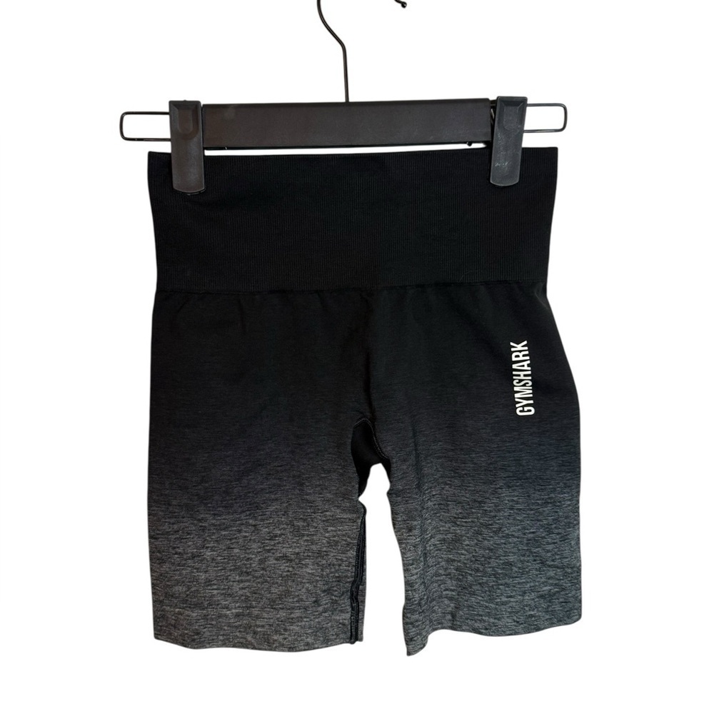 Gymshark Adapt Black Ombre Seamless Shorts